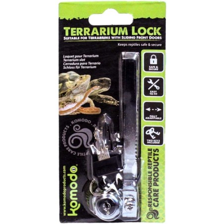Komodo terrarium lock