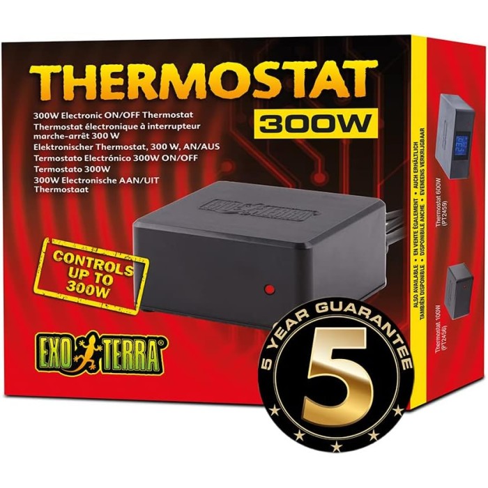 Thermostat 300 watts - Exoterra
