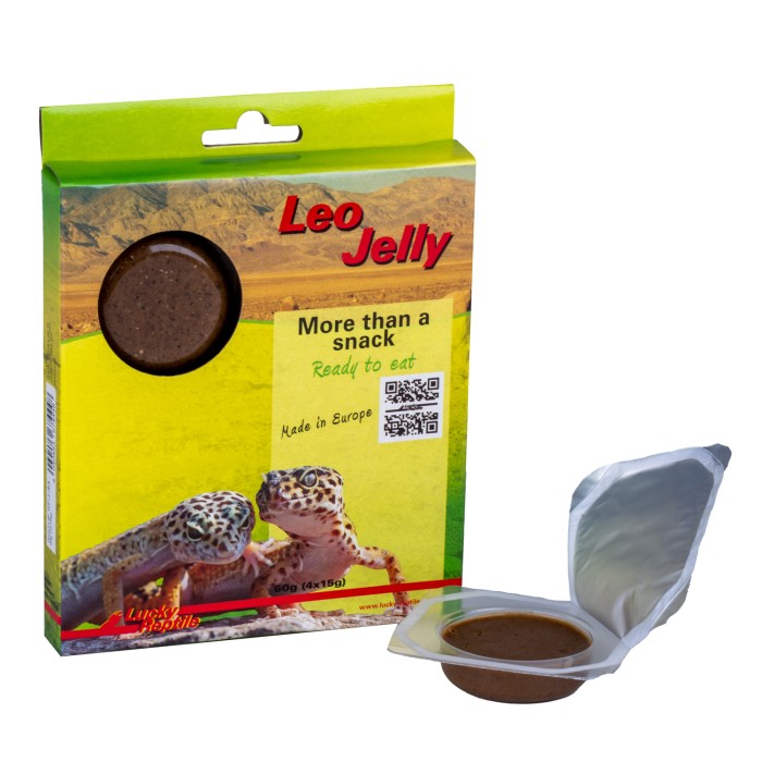 Jelly, gelé pour lézards insectivores (gecko léopard) - Lucky reptile