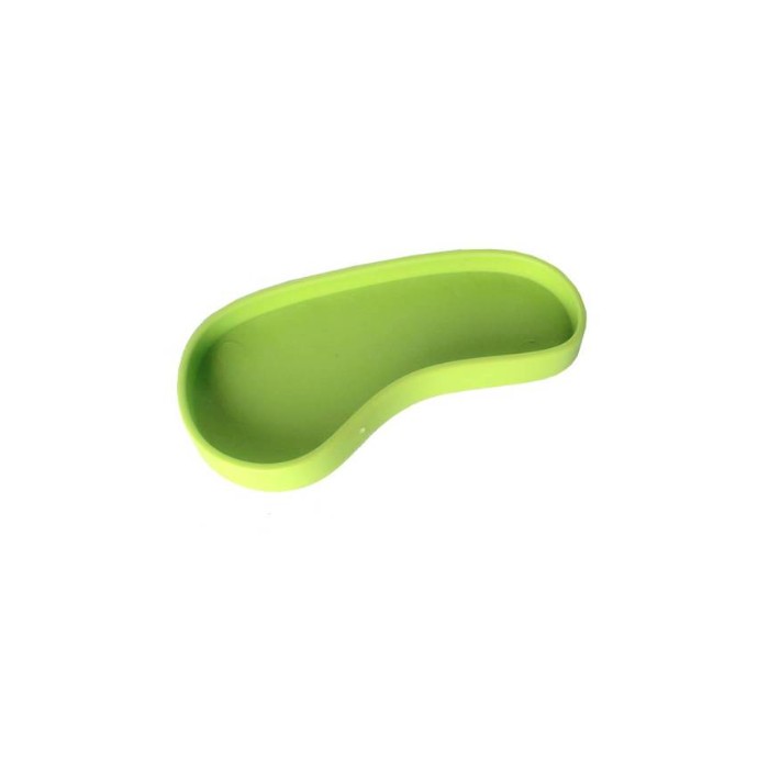 Plastic dish Green L 1 5x7,5x1 ,4mm - ReptilePlanet